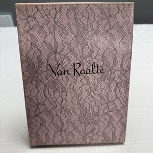 2-Vtg‎ 50s VAN RAALTE Nines Highlight 9.5L Nylon Hose Stockings Seams New 1 Box